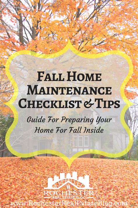Fall Home Maintenance Checklist And Tips Preparing Your Home For Fall