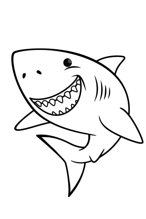 Dibujos de Tiburón para colorear e imprimir ColoringOnly Com