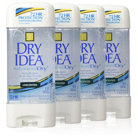 Dry Idea Advanced Dry Antiperspirant And Deodorant Clear Gel 72 Hr