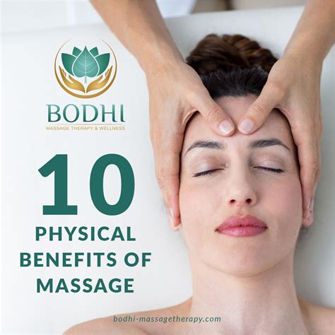 10 Benefits Of Massage Bodhi Massage Therapy Massage Therapy
