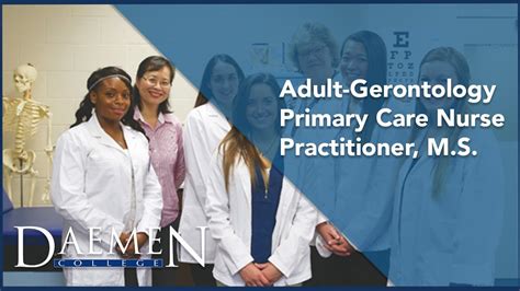 Adult Gerontology Primary Care Nurse Practitioner M S Program