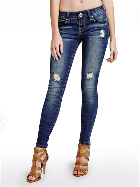 Guess Womens Laila Skinny Jeans