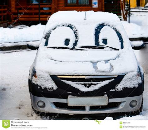 Car With Eyes And Big Smile Stock Photo Image Of
