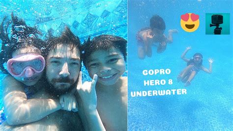 Gopro Hero 8 Underwater Kids Love Swimming Youtube