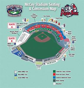 Mccoy Stadium Seating Pawtucket Red Sox Mccoy Stadium