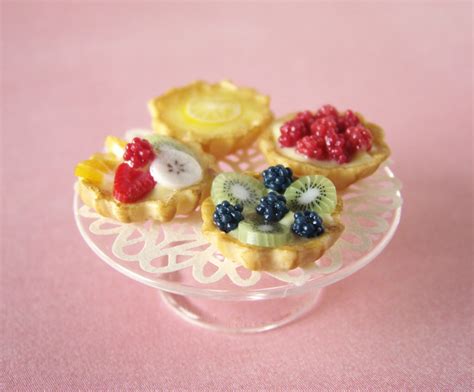 Miniature Food Fruit Tartlets Made Out Of Polymer Clay 1 Flickr
