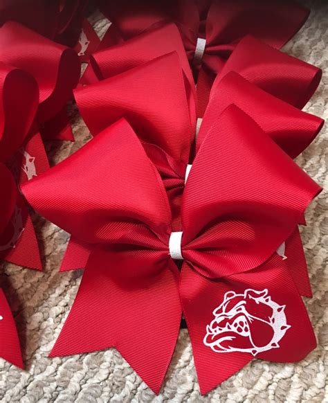 Personalized Cheer Bows Team Practice Cheer Bow Sideline Etsy