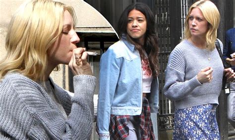 Gina Rodriguez Brittany Snow Smoke Fake Joints On Someone Great Set
