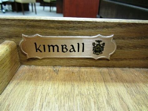 Kimball Traditional Writing Table Used