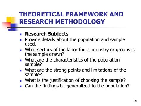 Ppt Theoretical Framework And Research Methodology Powerpoint
