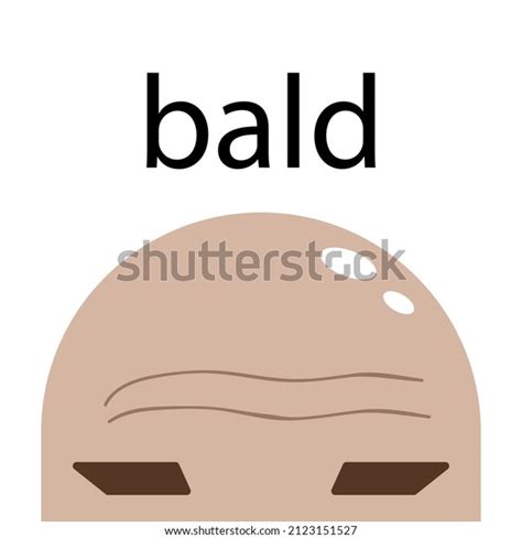Bald Head Old Age Cool Style Stock Vector Royalty Free 2123151527