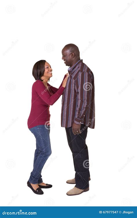 Portrait Of A Married Couple Standing Close Stock Image Image Of Isolated Minority 67977547