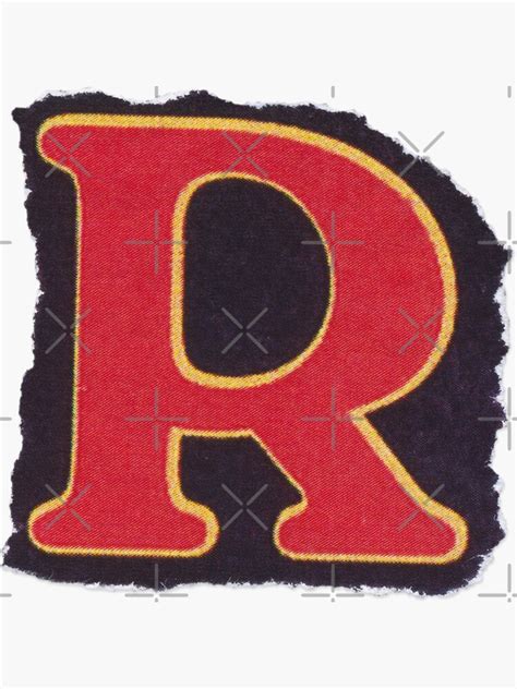 Ransom Note Letter R Lettering Lettering Alphabet Sticker For Sale