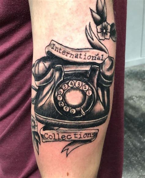 30 Pretty Telephone Tattoos To Inspire You Style Vp Page 27