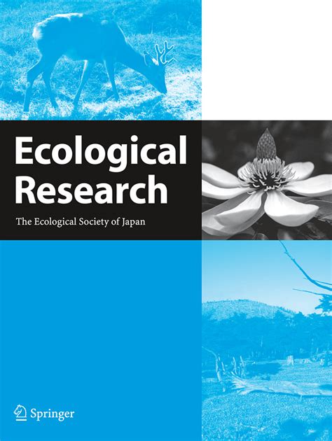 Special Feature On Theoretical Ecology Ecological Research Vol 21 No 3