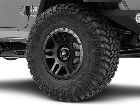 Fuel Wheels Jeep Wrangler Recoil Matte Black Wheel 18x9 D58418907350