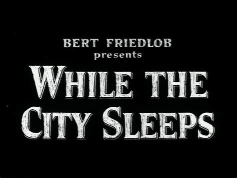 While The City Sleeps Blu Ray Ida Lupino