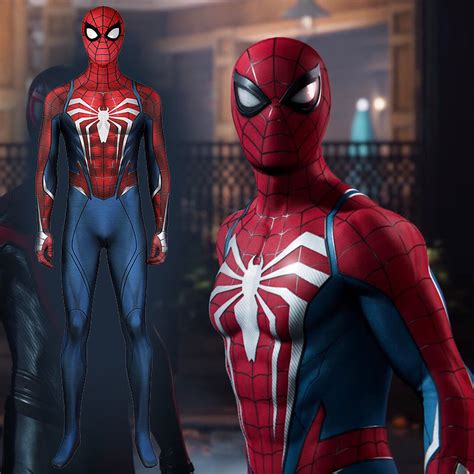 Ultimate Spiderman Costume Spider Man Jumpsuit Party Suit Cosplay Halloween Prop Spider Man