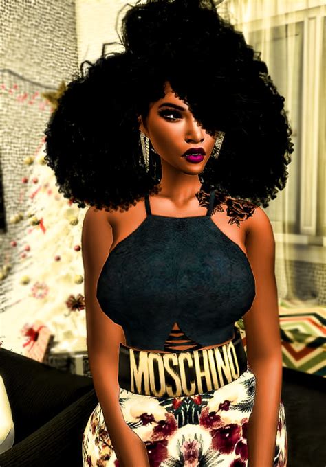 Sims 4 Afro Tumblr Ezhairstyle