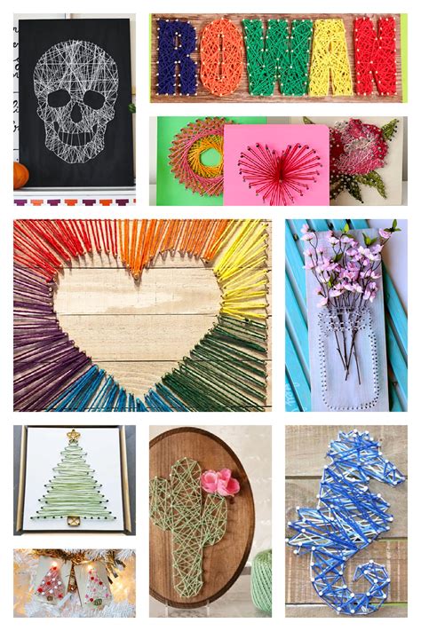 50 Easy String Art Projects Kids Can Make Kids Activities Blog