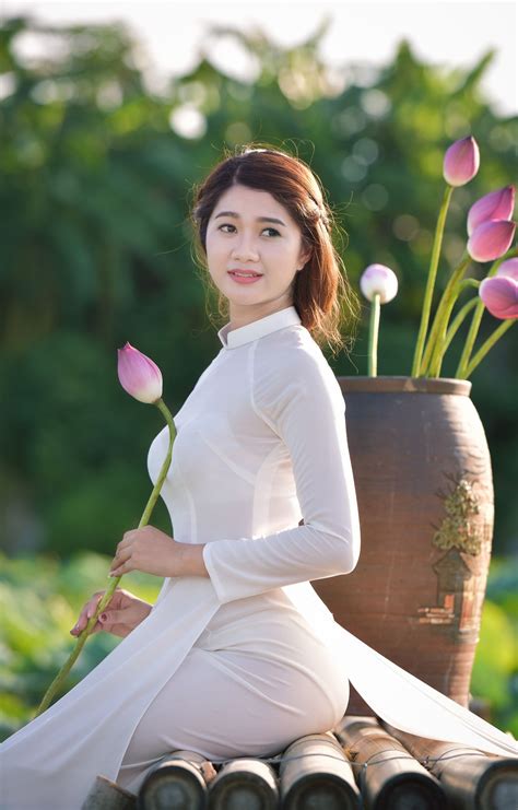Image Beautiful Beautiful Asian Women Vietnam Dress Vietnam Girl Vietnamese Traditional