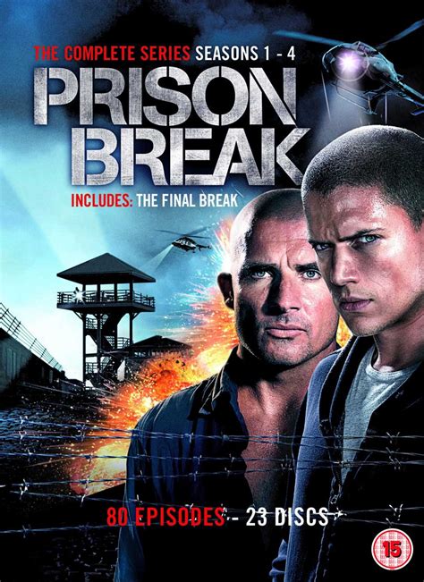 Prison Break Complete Season 1 4 23 Dvds Uk Import Amazonde