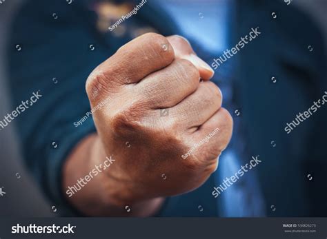 Man Fists Clenched Anger Stock Photo Shutterstock