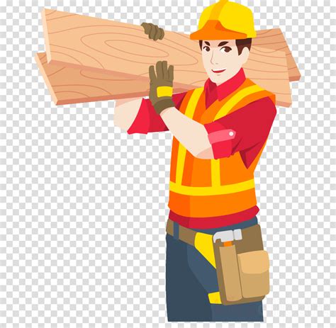 Construction Worker Cartoon Handyman Clip Art Job Clipart