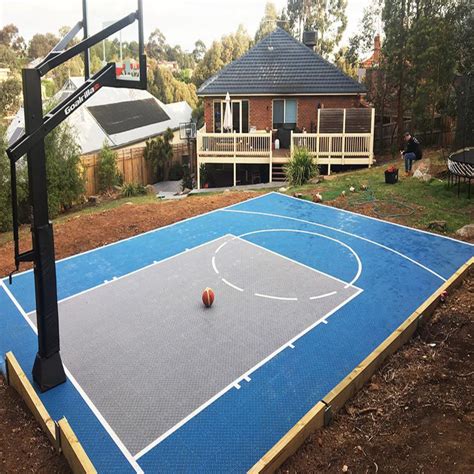 Backyard Basketball Court Diy Kit 10x7m Msf Sports ️ 1800courts