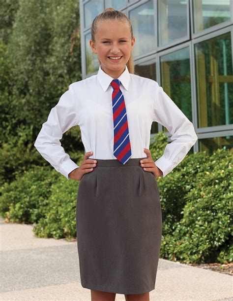 School Uniform Skirt Larger Waist Senior Girls Skirt