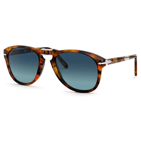 Persol Steve Mcqueen 714sm Foldable Sunglasses In Caffe