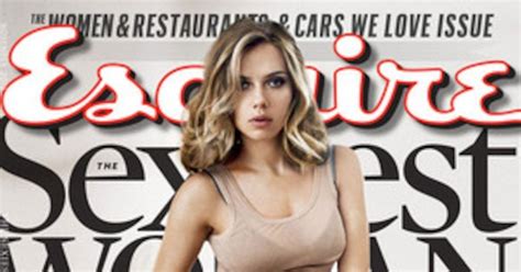 Scarlett Johansson Named Esquires Sexiest Woman Alive For The Second