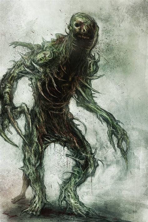 Wretched Puker By Eemeling Horror Art Concept Art Characters