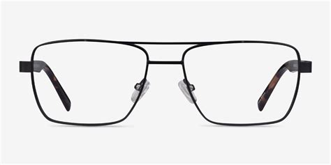 Colton Aviator Black And Tortoise Full Rim Eyeglasses Eyebuydirect