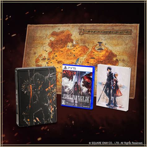 Pre Final Fantasy Xvi Deluxe Edition Square Enix 16 2023 Ebay