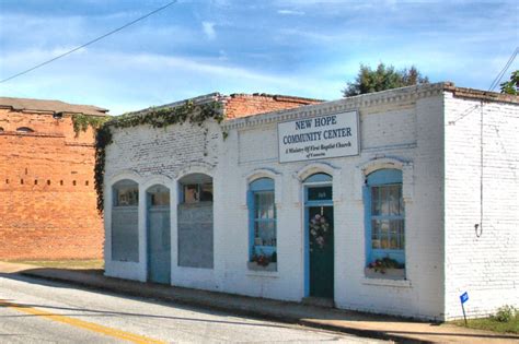 Historic Storefronts Cusseta Vanishing Georgia Photographs By Brian