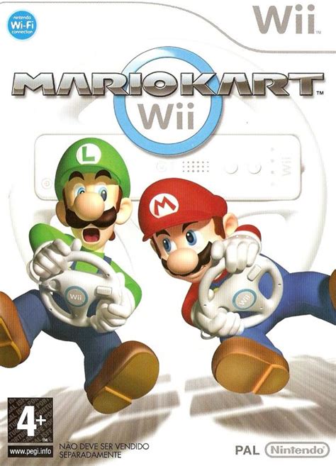 Mario Kart Wii 2008 Wii Box Cover Art Mobygames