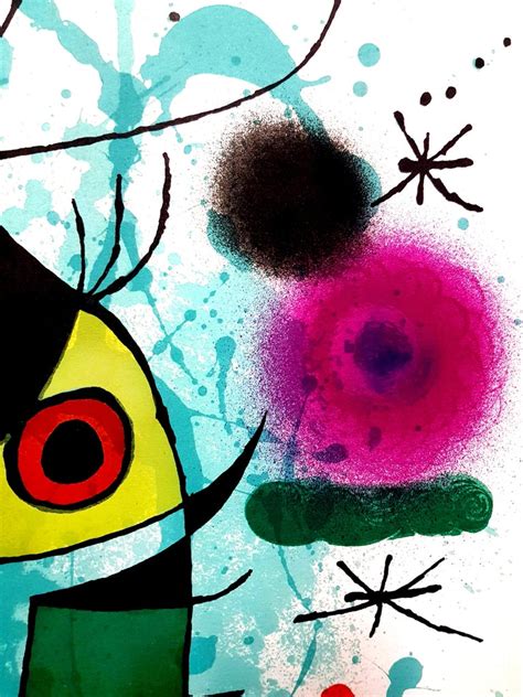 Joan Miró Joan Miro Original Abstract Lithograph At 1stdibs