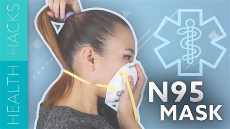 How to put on the respirator to protect yourself from breathing volcanic ash. Put your N95 mask on right - YouTube