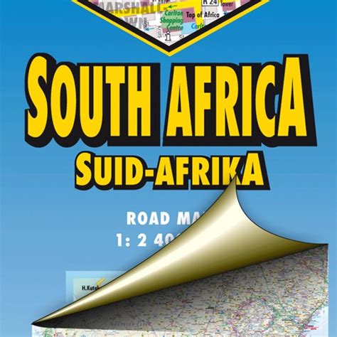 South Africa Road Map By Agt Geocentre