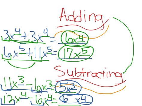 Showme Add And Subtract Exponents