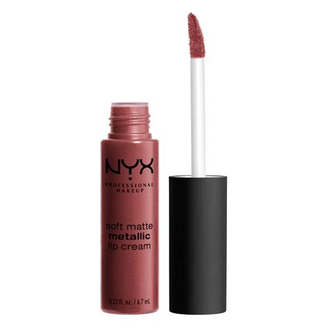 Nyx Professional Makeup Soft Matte Metallic Lip Cream Rome