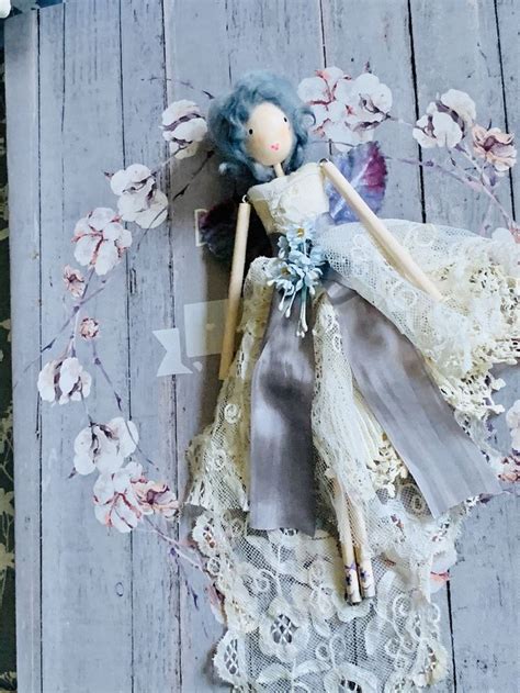 Handmade Vintage Fairy Doll Heirloom Dollfairy Etsy Uk Fairy