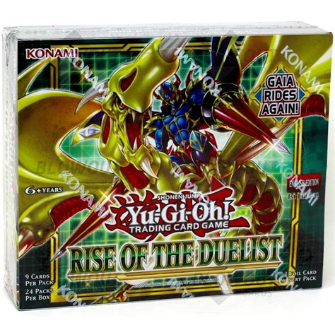 Yugioh Rise Of The Duelist 1st Edition Booster Box