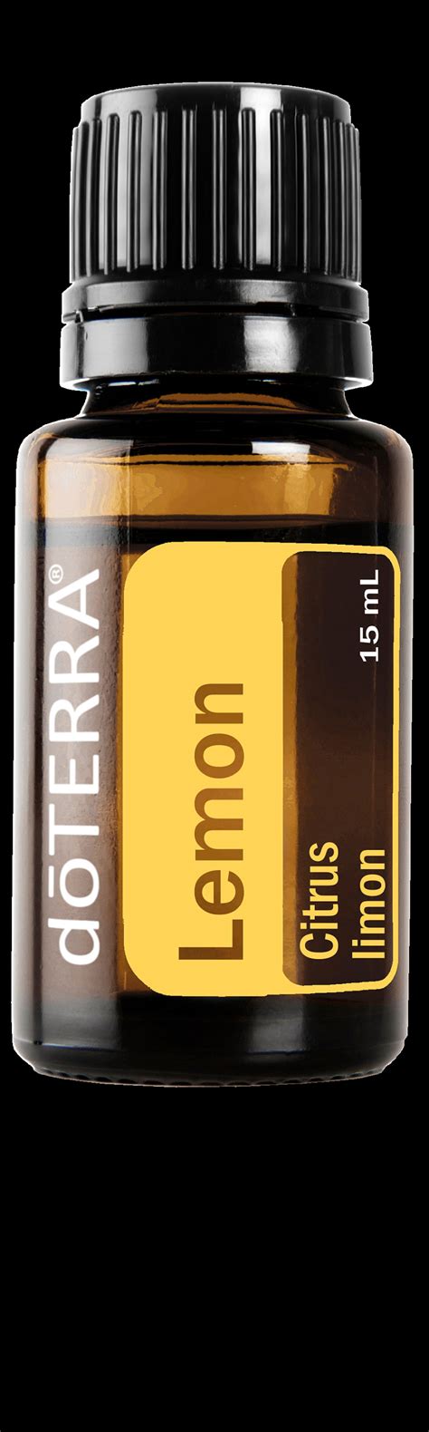 Lemon Essential Oil Doterra Ml Or Ml Bottle New Etsy