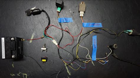 tao tao  barebones wiring harness atvconnectioncom