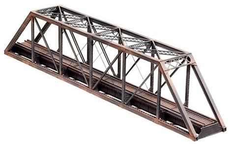 Single Track 150 Pratt Truss Bridge Kit N Central Valley Model Works