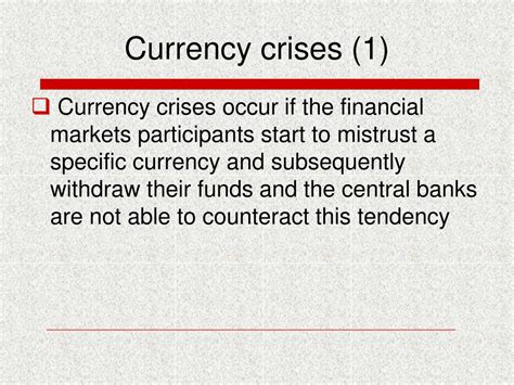 Ppt Financial Crises Powerpoint Presentation Free Download Id3368445