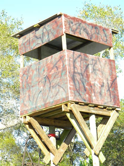 How To Build A Free Standing Deer Hunting Blind In The Best Location