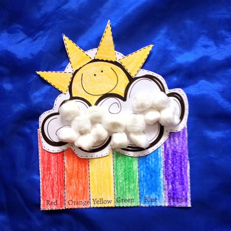 Sweet Tea Classroom Weather Crafts For Preschoolers A Rainbow And